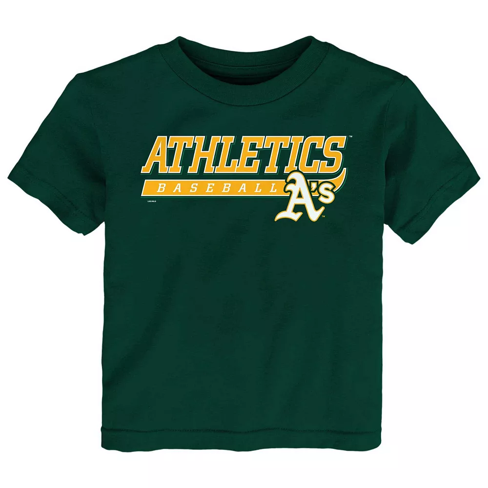 Toddler Green Oakland Athletics Take The Lead T-Shirt 1 Toddler Green Oakland Athletics Take The Lead T-Shirt