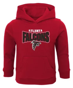 Toddler Red Atlanta Falcons Draft Pick Pullover Hoodie