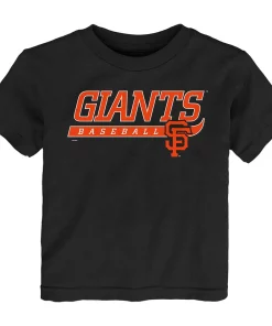 Toddler Black San Francisco Giants Take The Lead T-Shirt