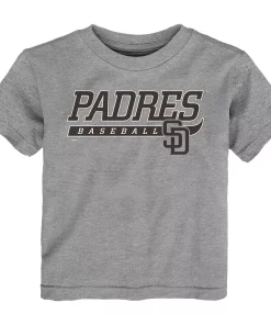 Toddler Heather Gray San Diego Padres Take The Lead T-Shirt