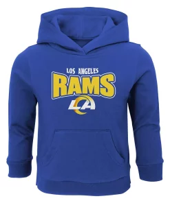 Toddler Royal Los Angeles Rams Draft Pick Pullover Hoodie