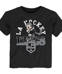 Toddler Black Los Angeles Kings Putting Up Numbers T-Shirt
