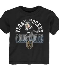 Toddler Black Vegas Golden Knights Putting Up Numbers T-Shirt