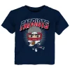 Toddler Navy New England Patriots Scrappy T-Shirt