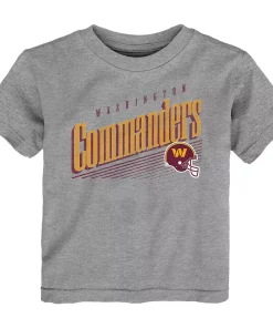 Toddler Heathered Gray Washington Commanders Winning Streak T-Shirt