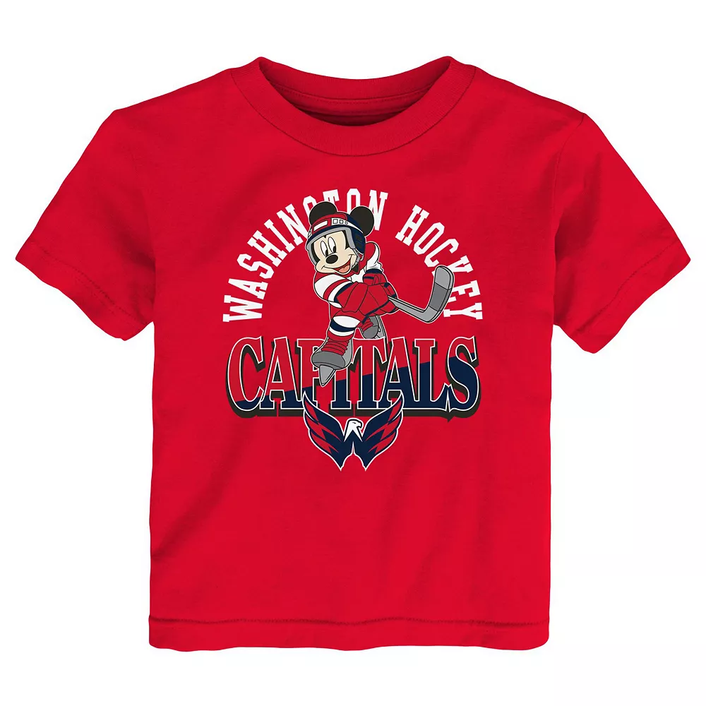 Toddler Red Washington Capitals Putting Up Numbers T-Shirt 1 Toddler Red Washington Capitals Putting Up Numbers T-Shirt