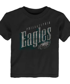 Toddler Black Philadelphia Eagles Winning Streak T-Shirt