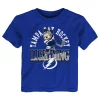 Toddler Blue Tampa Bay Lightning Putting Up Numbers T-Shirt