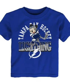 Toddler Blue Tampa Bay Lightning Putting Up Numbers T-Shirt