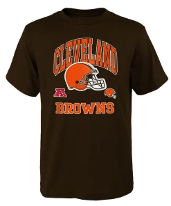 Youth Brown Cleveland Browns Official Business T-Shirt
