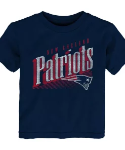 Toddler Navy New England Patriots Winning Streak T-Shirt