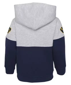 Toddler Navy/Heather Gray Milwaukee Brewers Two-Piece Playmaker Set -MLB Shop 6086801 ALT3