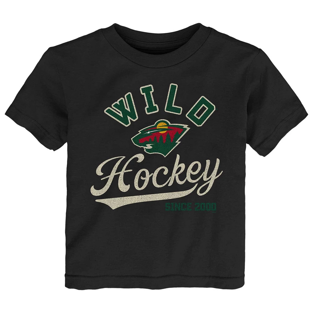Toddler Black Minnesota Wild Take the Lead T-Shirt 1 Toddler Black Minnesota Wild Take the Lead T-Shirt