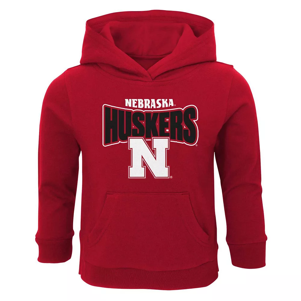 Toddler Scarlet Nebraska Huskers Draft Pick Pullover Hoodie 1 Toddler Scarlet Nebraska Huskers Draft Pick Pullover Hoodie