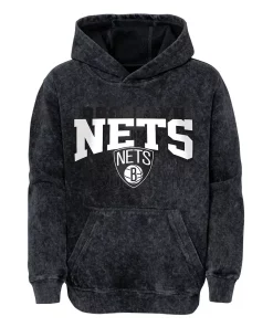 Youth Black Brooklyn Nets Mineral Wash Back-to-Back Pullover Hoodie 5 Youth Black Brooklyn Nets Mineral Wash Back-to-Back Pullover Hoodie -MLB Shop 6087520 ALT2