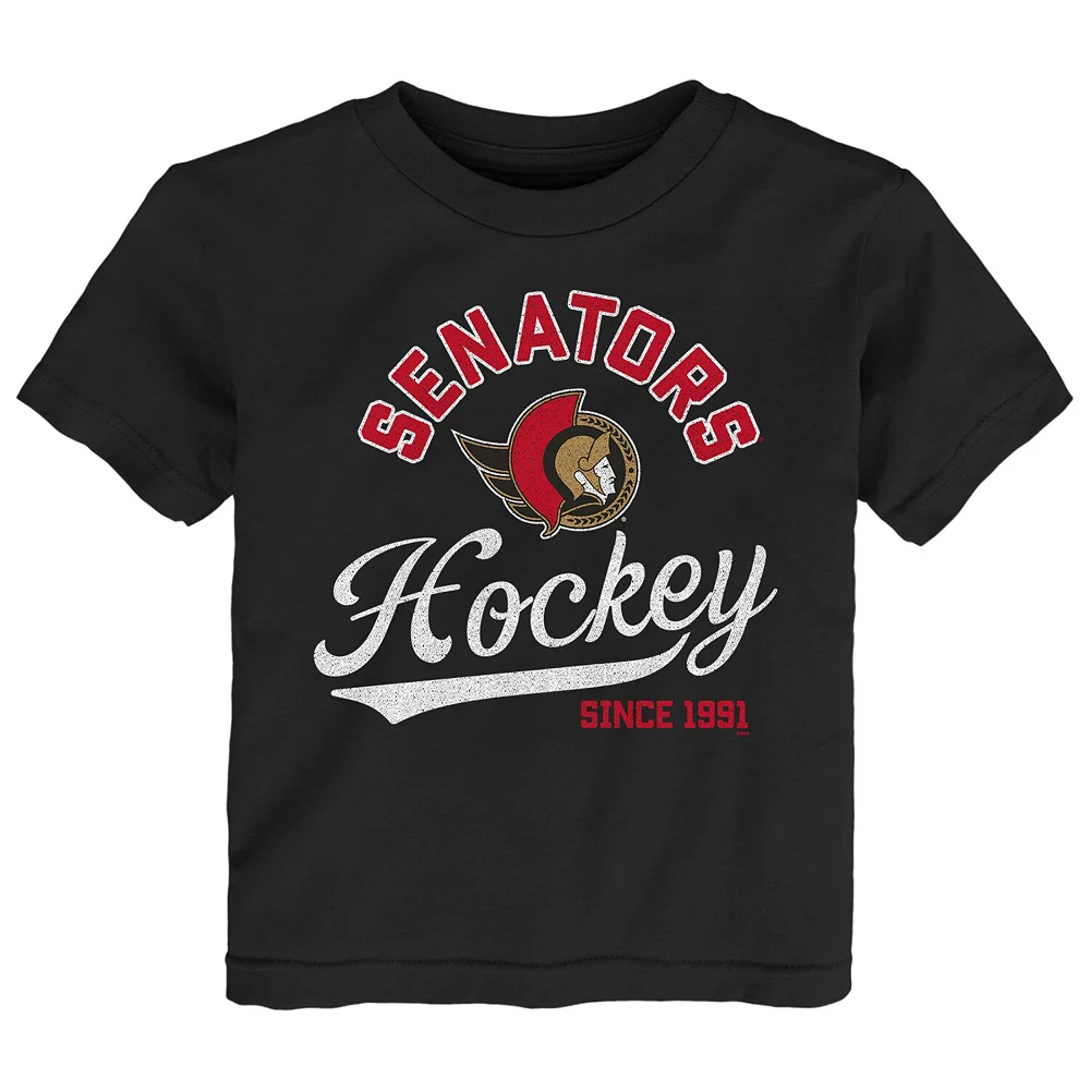 Toddler Black Ottawa Senators Take the Lead T-Shirt 1 Toddler Black Ottawa Senators Take the Lead T-Shirt