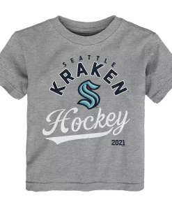 Toddler Heather Gray Seattle Kraken Take the Lead T-Shirt