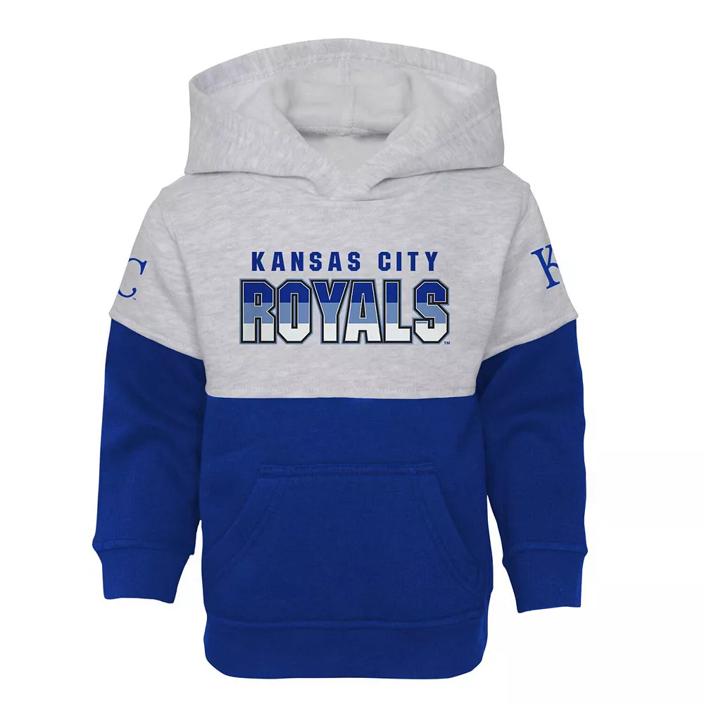 Toddler Royal/Heather Gray Kansas City Royals Two-Piece Playmaker Set 3 Toddler Royal/Heather Gray Kansas City Royals Two-Piece Playmaker Set - Image 3