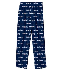 Toddler Navy New England Patriots Team Color Sleep Pants
