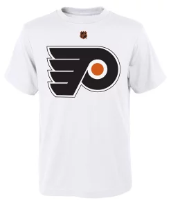 Youth White Philadelphia Flyers Special Edition 2.0 Primary Logo T-Shirt -MLB Shop 6104293 ALT2