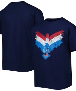 Youth Navy Team USA Logo T-Shirt -MLB Shop 6104305 ALT
