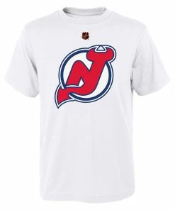 Youth White New Jersey Devils Special Edition 2.0 Primary Logo T-Shirt -MLB Shop 6104333 ALT2