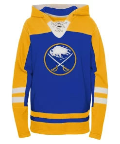 Youth Royal Buffalo Sabres Ageless Revisited Home Lace-Up Pullover Hoodie 5 Youth Royal Buffalo Sabres Ageless Revisited Home Lace-Up Pullover Hoodie -MLB Shop 6105520 ALT2