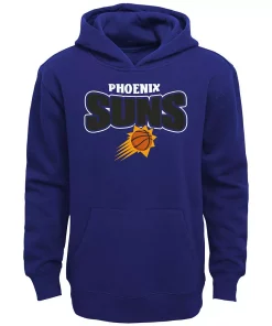 Youth Purple Phoenix Suns Draft Pick Pullover Hoodie