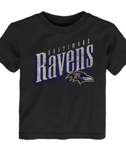 Toddler Black Baltimore Ravens Winning Streak T-Shirt