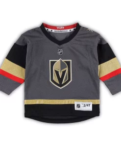 Toddler Gray Vegas Golden Knights 2022/23 Home Replica Jersey 5 Toddler Gray Vegas Golden Knights 2022/23 Home Replica Jersey -MLB Shop 6113251 ALT2