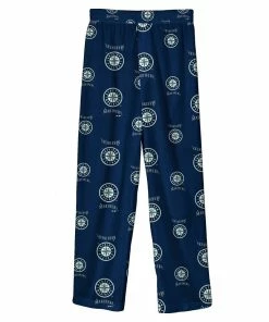 Youth Navy Seattle Mariners Team Color Logo Pants