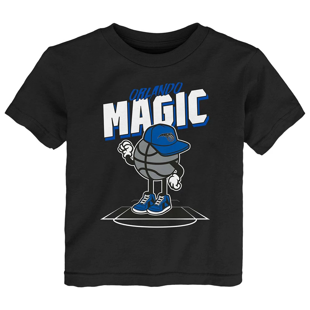 Toddler Black Orlando Magic Mr. Dribble T-Shirt 1 Toddler Black Orlando Magic Mr. Dribble T-Shirt