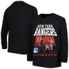 Youth Black New York Rangers Star Wars The Force Long Sleeve T-Shirt