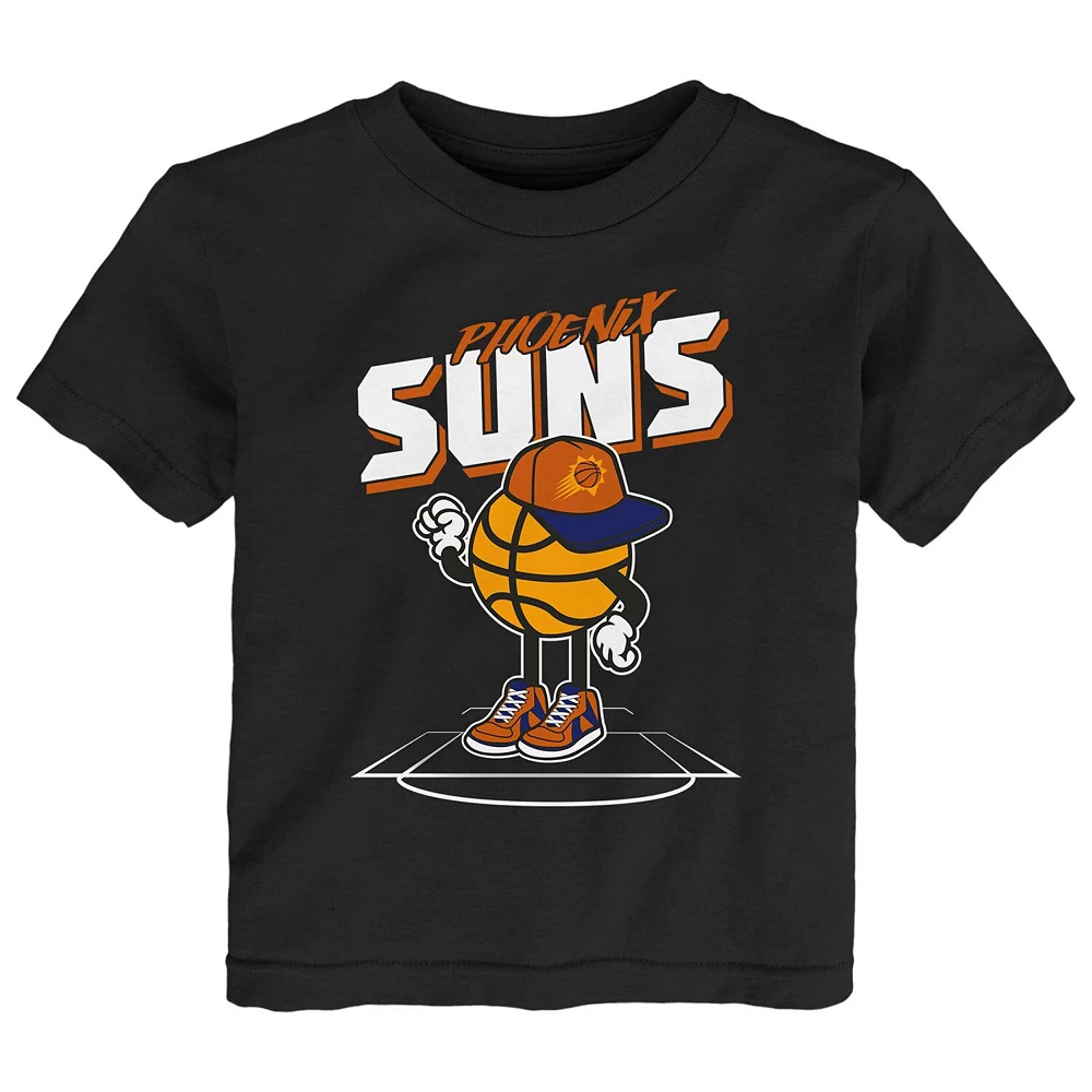 Toddler Black Phoenix Suns Mr. Dribble T-Shirt 1 Toddler Black Phoenix Suns Mr. Dribble T-Shirt
