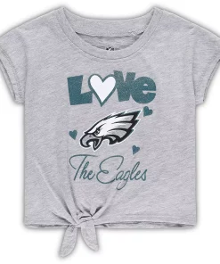 Toddler Midnight Green/Heathered Gray Philadelphia Eagles Forever Love T-Shirt & Leggings Set 6 Toddler Midnight Green/Heathered Gray Philadelphia Eagles Forever Love T-Shirt & Leggings Set -MLB Shop 6128009 ALT2