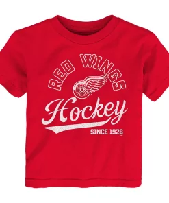 Toddler Red Detroit Red Wings Take the Lead T-Shirt