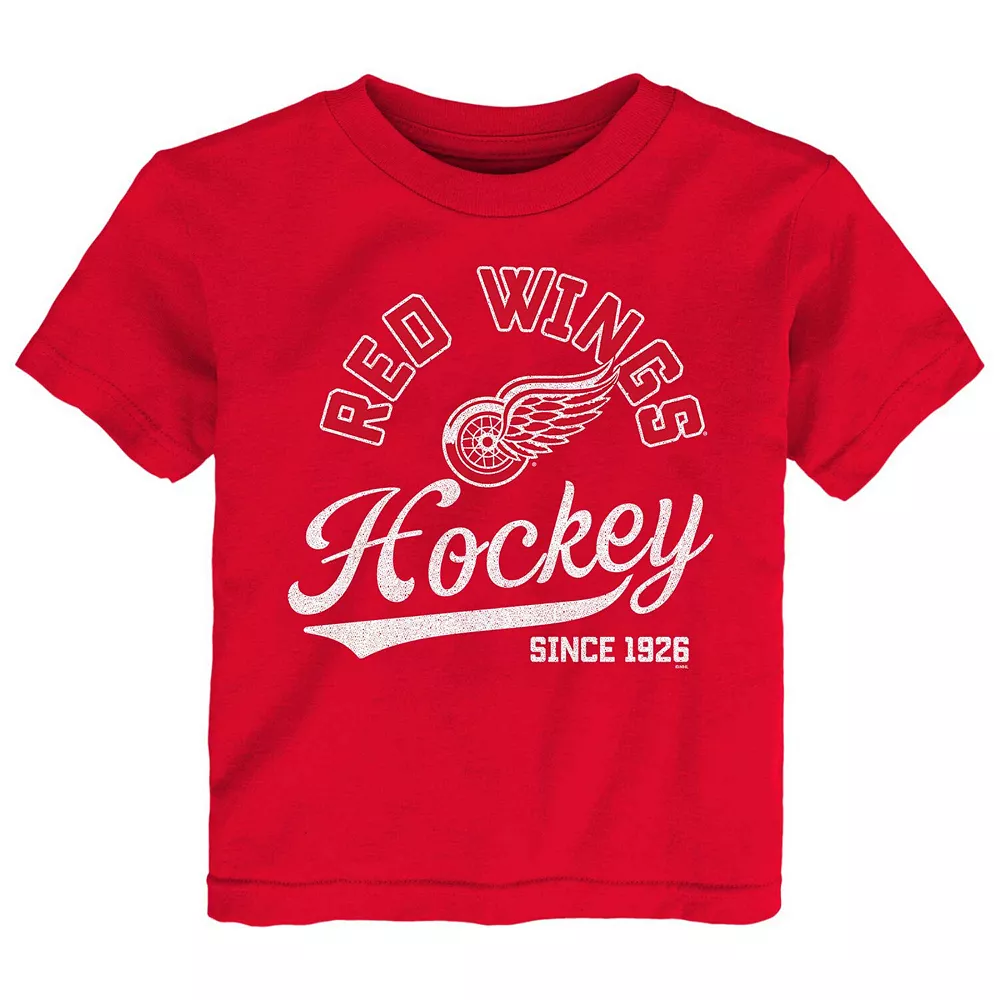 Toddler Red Detroit Red Wings Take the Lead T-Shirt 1 Toddler Red Detroit Red Wings Take the Lead T-Shirt