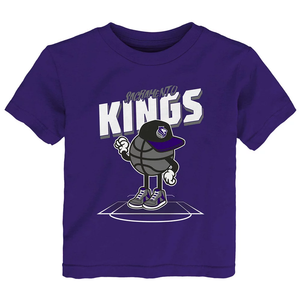 Toddler Purple Sacramento Kings Mr. Dribble T-Shirt 1 Toddler Purple Sacramento Kings Mr. Dribble T-Shirt