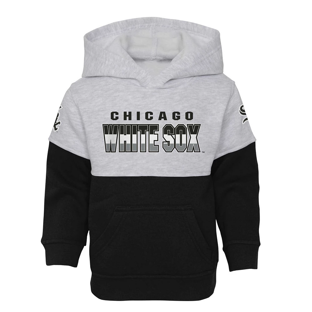 Toddler Black/Heather Gray Chicago White Sox Two-Piece Playmaker Set 3 Toddler Black/Heather Gray Chicago White Sox Two-Piece Playmaker Set - Image 3