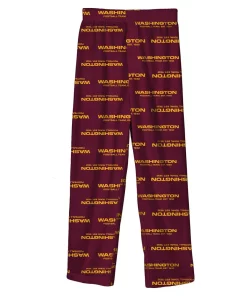 Toddler Burgundy Washington Commanders Team Color Sleep Pants