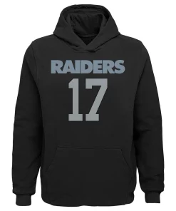 Youth Davante Adams Black Las Vegas Raiders Mainliner Player Name & Number Pullover Hoodie 5 Youth Davante Adams Black Las Vegas Raiders Mainliner Player Name & Number Pullover Hoodie -MLB Shop 6135354 ALT2