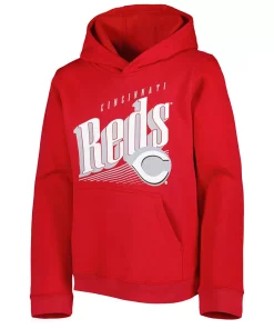 Youth Red Cincinnati Reds Winning Streak Pullover Hoodie 5 Youth Red Cincinnati Reds Winning Streak Pullover Hoodie -MLB Shop 6154502 ALT2