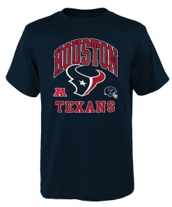 Youth Navy Houston Texans Official Business T-Shirt