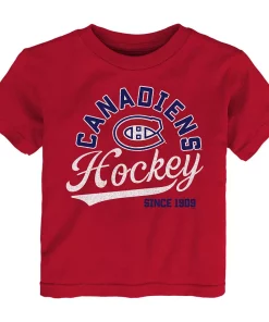 Toddler Red Montreal Canadiens Take the Lead T-Shirt
