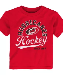 Toddler Red Carolina Hurricanes Take the Lead T-Shirt