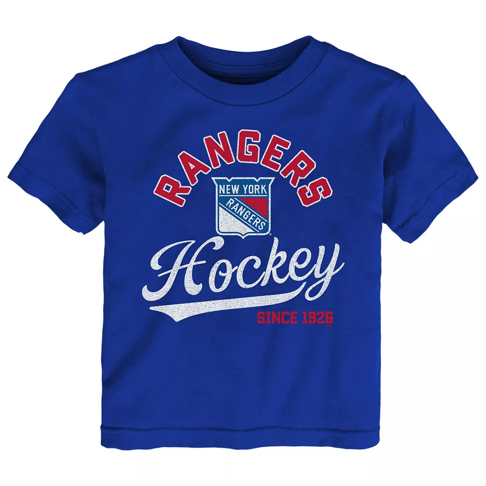 Toddler Blue New York Rangers Take the Lead T-Shirt 1 Toddler Blue New York Rangers Take the Lead T-Shirt