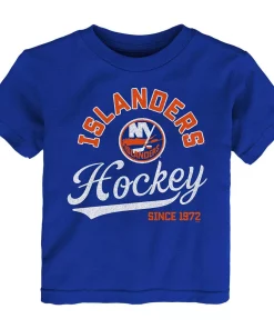 Toddler Royal New York Islanders Take the Lead T-Shirt