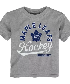 Toddler Heather Gray Toronto Maple Leafs Take the Lead T-Shirt