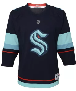 Toddler Philipp Grubauer Deep Sea Blue Seattle Kraken Home Replica Player Jersey 5 Toddler Philipp Grubauer Deep Sea Blue Seattle Kraken Home Replica Player Jersey -MLB Shop 6156241 ALT2