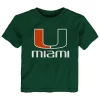 Toddler Green Miami Hurricanes Team Lockup T-Shirt